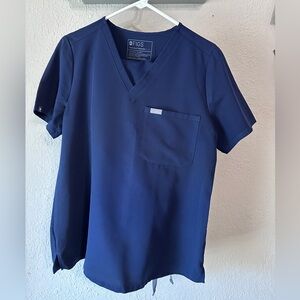 Figs Women’s Navy Blue Scrub Set Cargo Pants